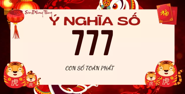 ý nghĩa số 777
