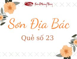 Phân tích quẻ Sơn Địa Bác hung hay cát theo phong thủy dịch lý