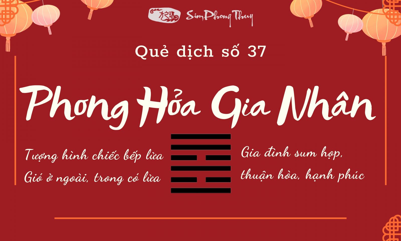 Quẻ Phong Hỏa Gia Nhân (quẻ số 37) mang ý nghĩa hung hay cát?