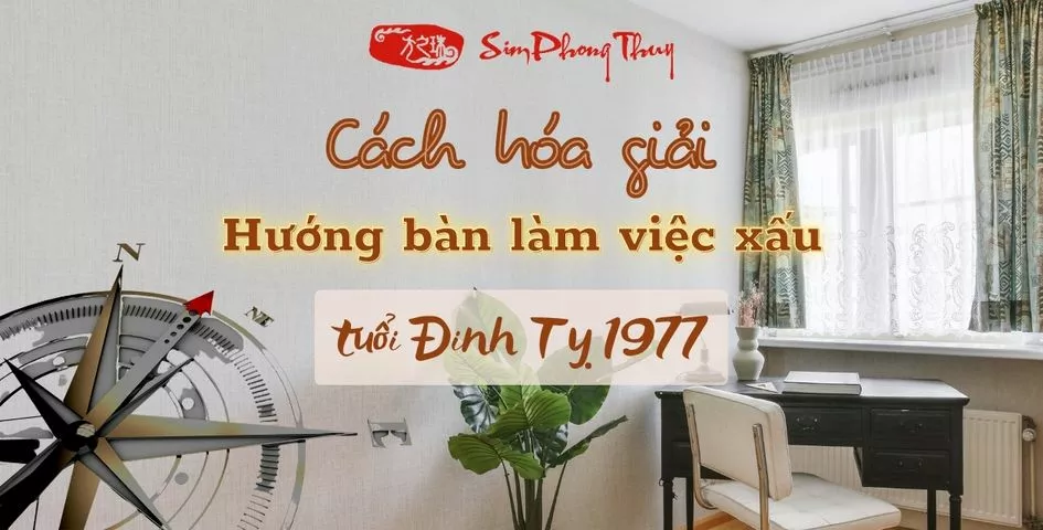 hướng bàn làm việc tuổi đinh tỵ
