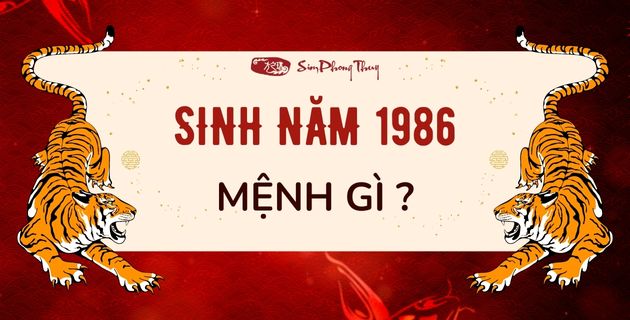 Người sinh năm 1986 mệnh gì? Xem mệnh tuổi 1986 để làm gì?