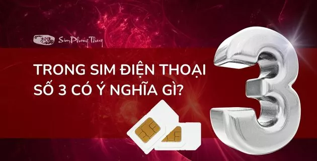 số 3 có ý nghĩa gì