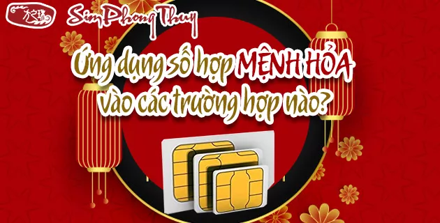 Ứng dụng số hợp mệnh Hỏa