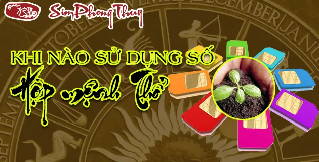 Ứng dụng số hợp mệnh Thổ