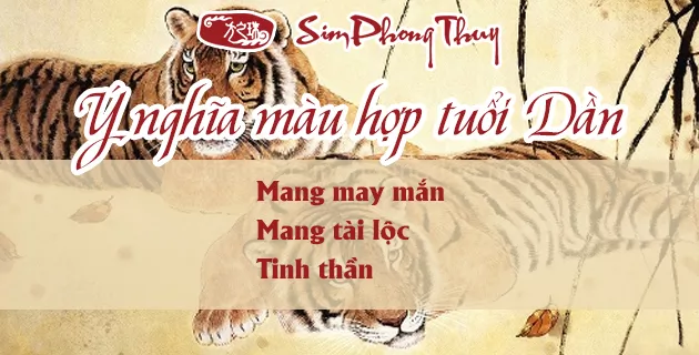 tuổi dần hợp màu gì