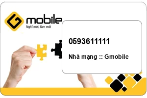 Sim Gmobile 0593611111 