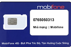 Sim Mobifone 0765050313 