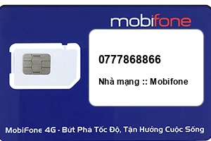 Sim Mobifone 0777868866 