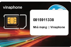 Sim Vinaphone 0815911338 