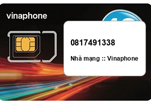 Sim Vinaphone 0817491338 