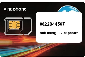 Sim Vinaphone 0822844567 