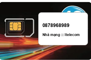 Sim ITelecom 0878968989 