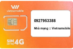 Sim Vietnamobile 0927953388 