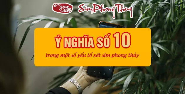 ý nghĩa số 10