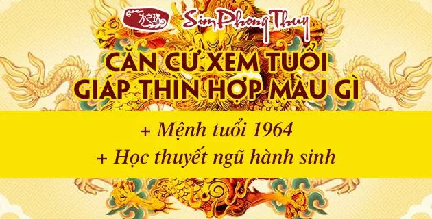 màu hợp tuổi 1964