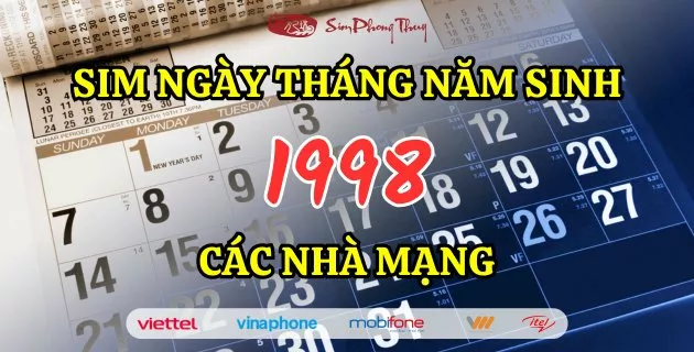 sim năm sinh 1998