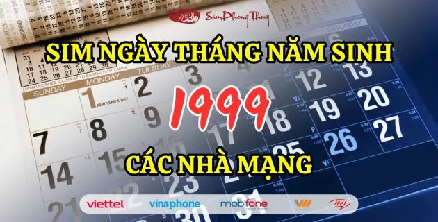 Sim năm sinh 1999