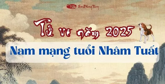 tử vi tuổi nhâm tuất nam mạng năm 2025