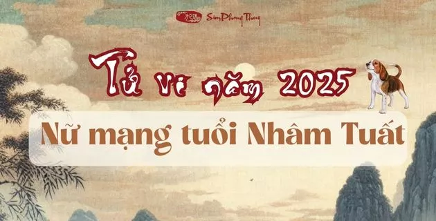 tử vi tuổi Nhâm tuất nữ mạng năm 2025