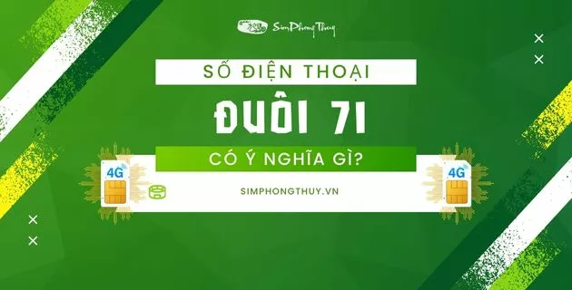 ý nghĩa số 71