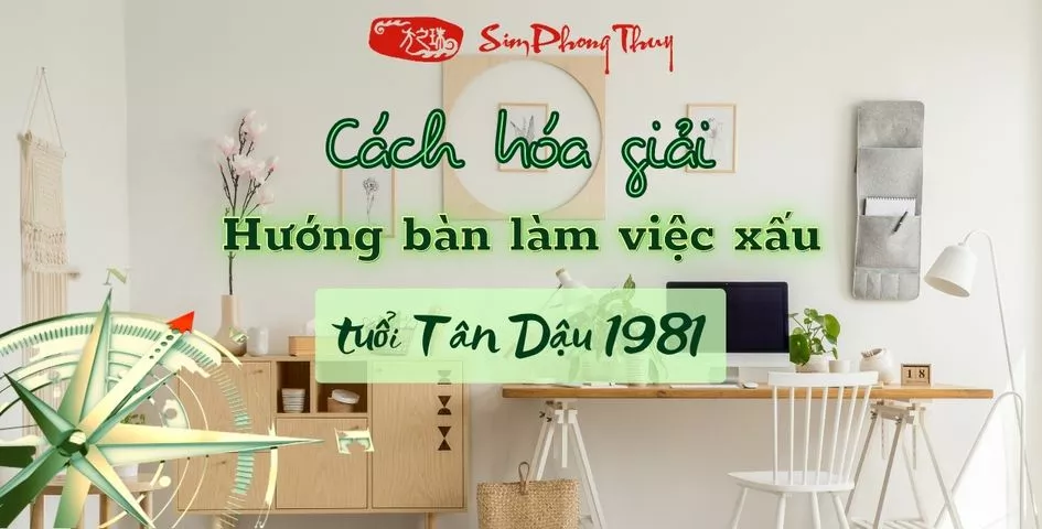 hướng bàn làm việc tuổi 1981