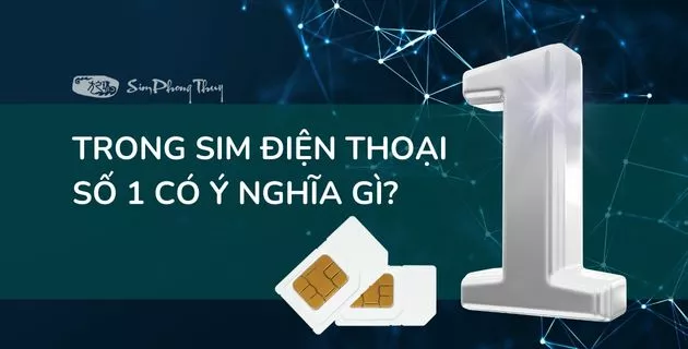 ý nghĩa số 1