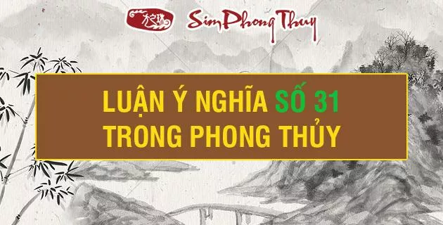 ý nghĩa số 31