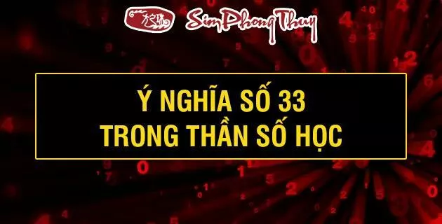 ý nghĩa số 33