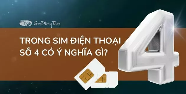 ý nghĩa số 4