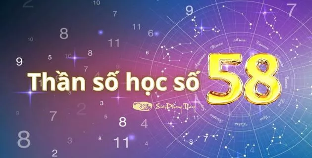 ý nghĩa số 58