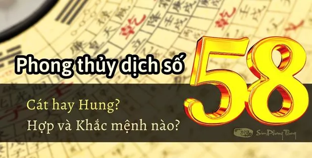 ý nghĩa số 58