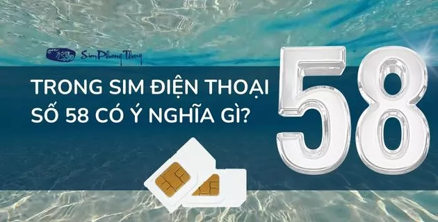 ý nghĩa số 58