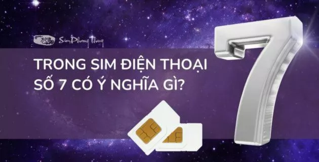 ý nghĩa số 7